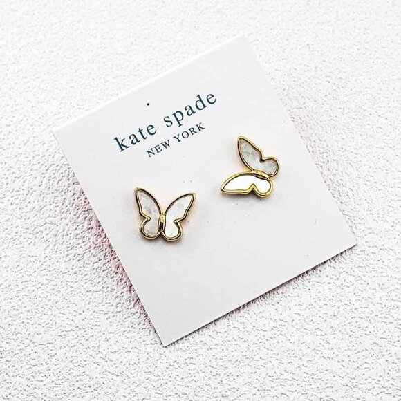 Kate Spade Butterfly Earring and Necklace Set - Picture 2 of 5